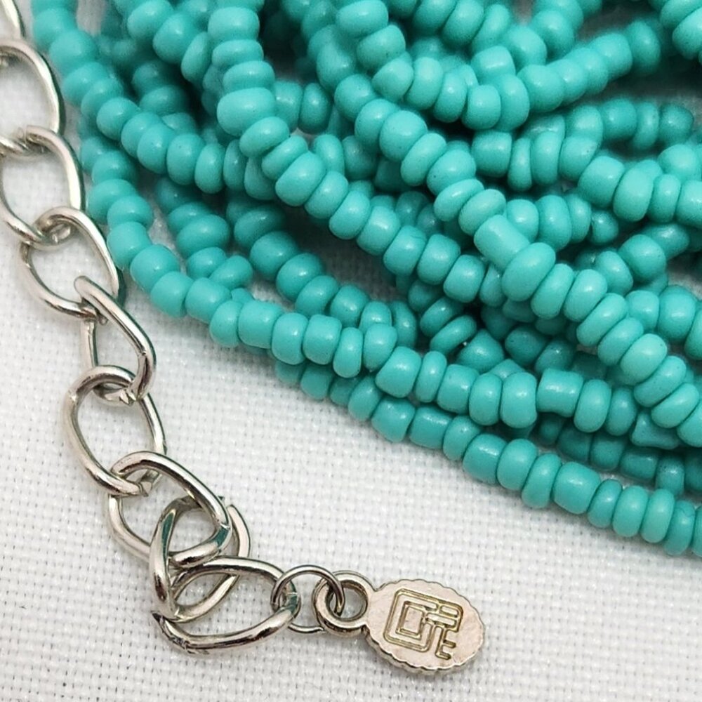Beaded Cross Necklace #726 - Picture 15 of 16